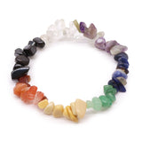 Pulsera 7 chakras piedras multicolor