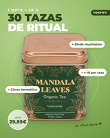 Lata de matcha 50g rinde 30 tazas