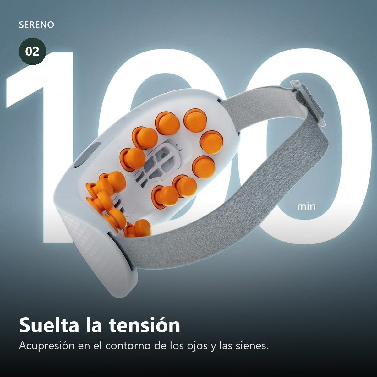Suelta la tensión: acupresión en el contorno de los ojos y las sienes