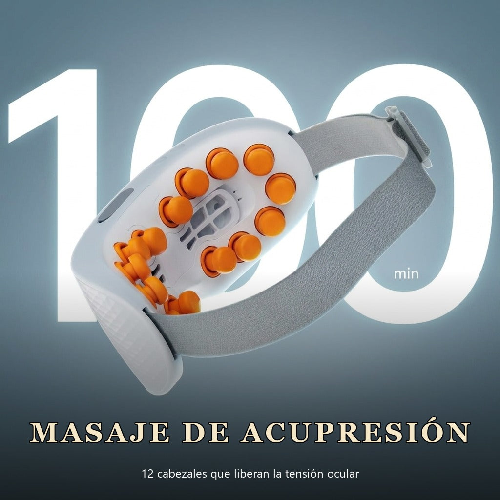 Cabezales de acupresión del masajeador SERENO y hasta 100 minutos de uso